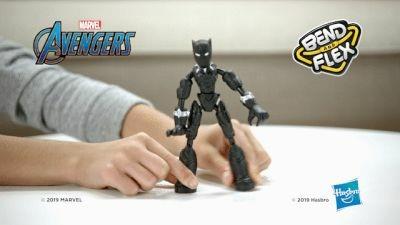 Avengers. Black Panther Bend and Flex (Action Figure Flessibile 15cm) - 4