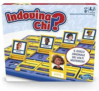 Giocattolo Indovina Chi? (gioco in scatola Hasbro Gaming - Versione in Italiano) Hasbro
