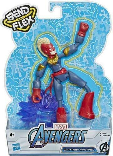 Avengers. Captain Marvel Bend and Flex (Action Figure Flessibile 15cm)