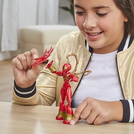 Spider-Man. Iron Spider Bend and Flex (Action Figure Flessibile 15cm) - 6