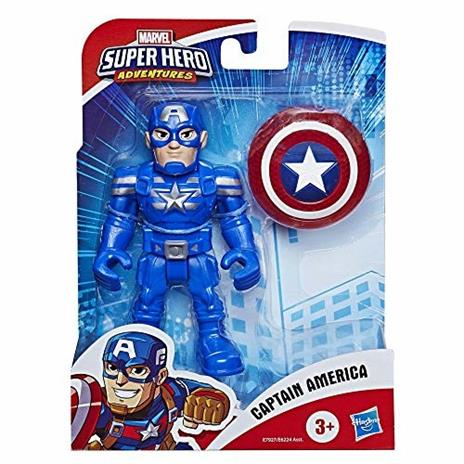 Super Hero Adventures  Mini Mighties 13 cm. Captain America