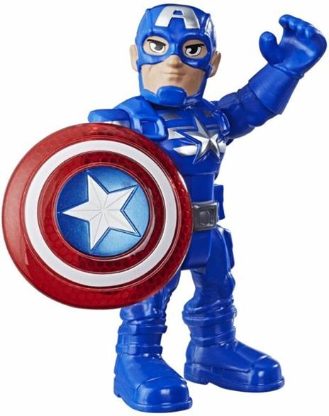 Super Hero Adventures  Mini Mighties 13 cm. Captain America - 2