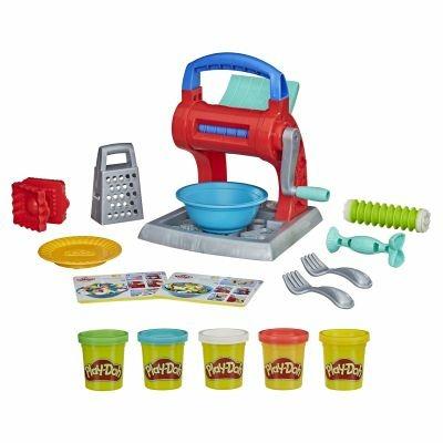Play-Doh Kitchen Creations - Set per la Pasta, playset con 5 vasetti di pasta da modellare - 2