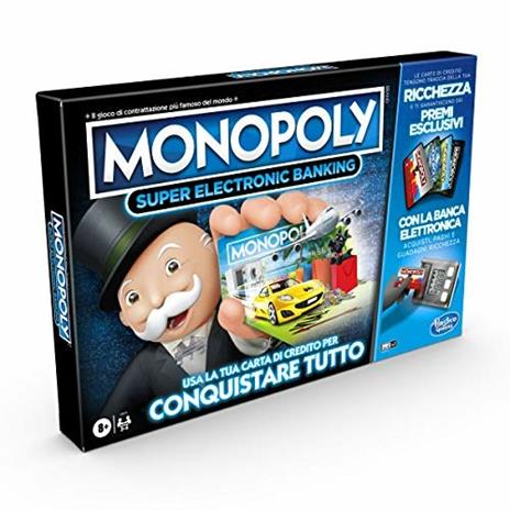 Monopoly - Super Electronic Banking (gioco in scatola, Gaming, edizione italiana) - 2