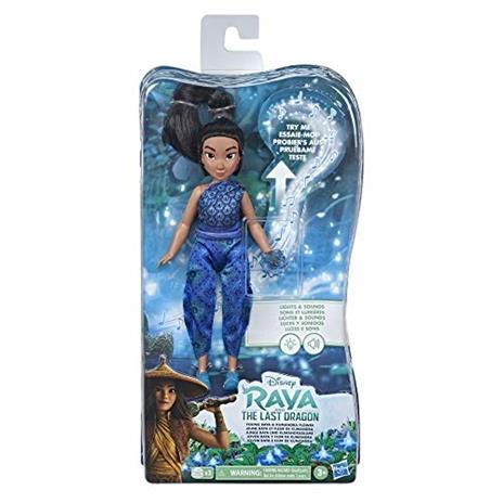 Principesse Disney Raya Fashion Doll Luci E Suoni - 4