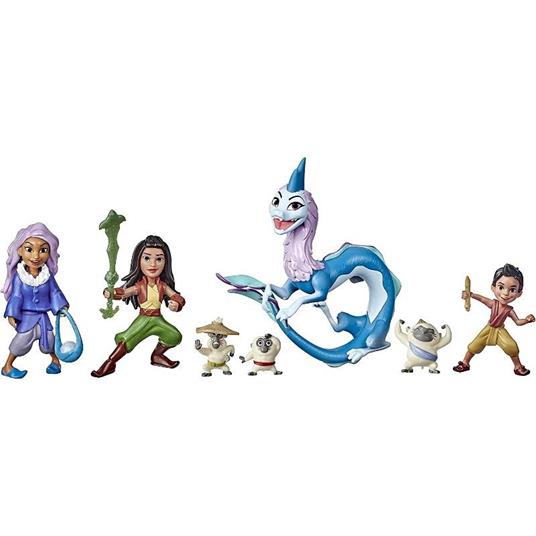 Pack 7 Personaggi Raya e l''Ultimo Drago - 2