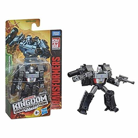 Hasbro Transformers Toys Generations War for Cybertron: Kingdom Core Class, WFC-K13 Megatron, action figure da 8,5 - 4