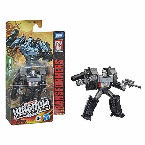 Hasbro Transformers Toys Generations War for Cybertron: Kingdom Core Class, WFC-K13 Megatron, action figure da 8,5 - 4