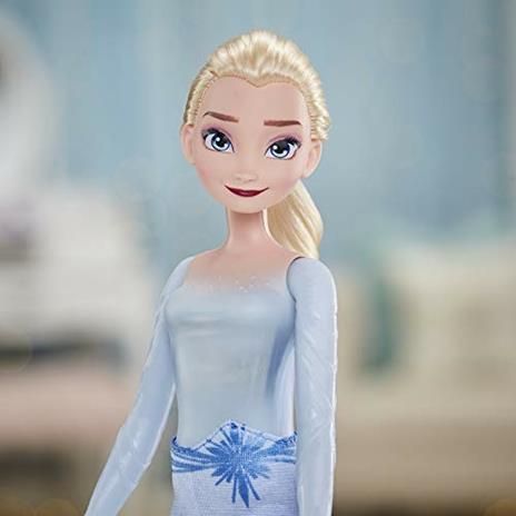 Hasbro Disney Frozen - Elsa Brilla sott'acqua, bambola che si illumina in acqua per bambini dai 3 anni in su - 3