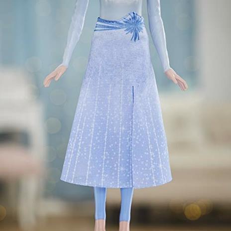 Hasbro Disney Frozen - Elsa Brilla sott'acqua, bambola che si illumina in acqua per bambini dai 3 anni in su - 4
