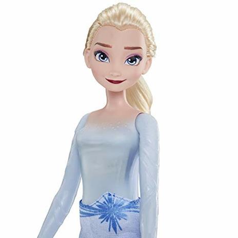 Hasbro Disney Frozen - Elsa Brilla sott'acqua, bambola che si illumina in acqua per bambini dai 3 anni in su - 5