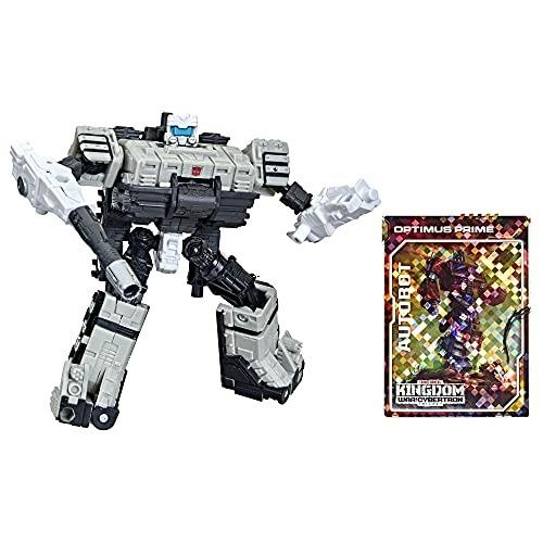 Hasbro Transformers Toys Generations War for Cybertron: Kingdom Deluxe, Slammer, action figure da 14 cm