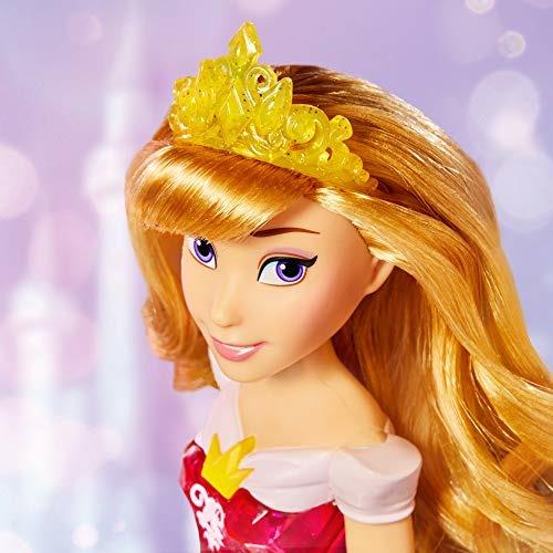 Hasbro Disney Princess Royal Shimmer - Bambola di Aurora, fashion doll con gonna e accessori - 3