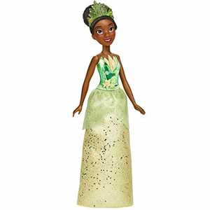 Giocattolo Hasbro Disney Princess Royal Shimmer- Bambola di Tiana, fashion doll con gonna e accessori Hasbro