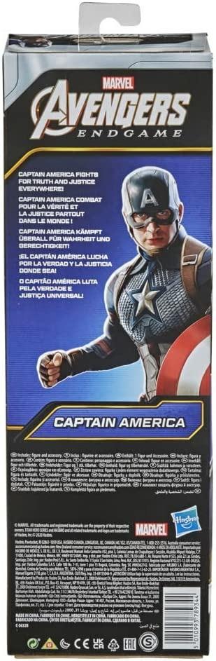 Figura hasbro marvel titan hero series capitán américa