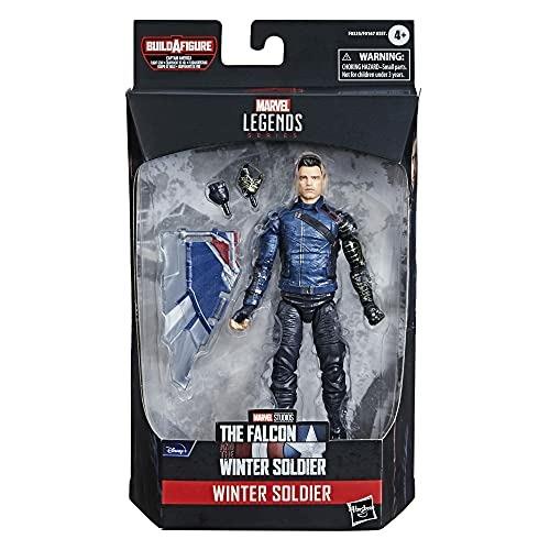 Hasbro Marvel Legends Series. Winter Soldier, action figure in scala da 15 cm - 2