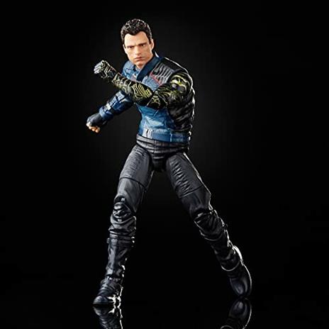 Hasbro Marvel Legends Series. Winter Soldier, action figure in scala da 15 cm - 3