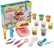 Play-Doh - Dottor Trapanino, playset con 8 barattoli di pasta da modellare atossica