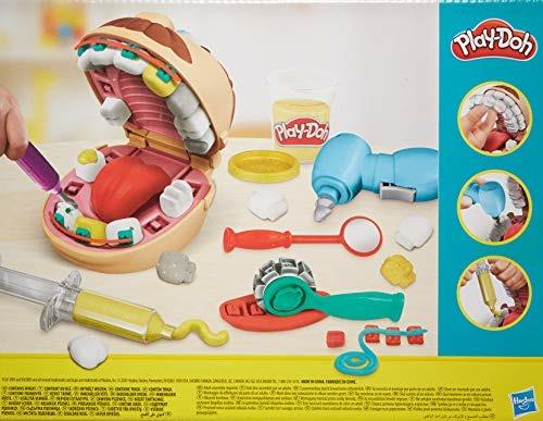 Play-Doh - Dottor Trapanino, playset con 8 barattoli di pasta da modellare atossica - 4