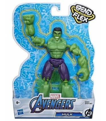 Avengers Bend and Flex. Personaggi Snodabili 15 cm. Hulk