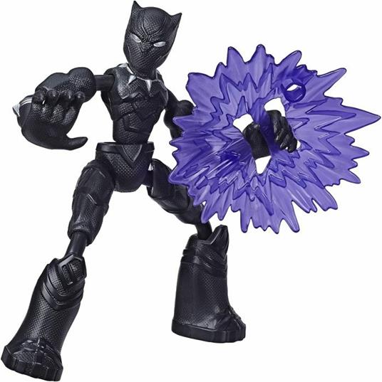 Avengers Bend and Flex. Personaggi Snodabili 15 cm. Black Panther - 2