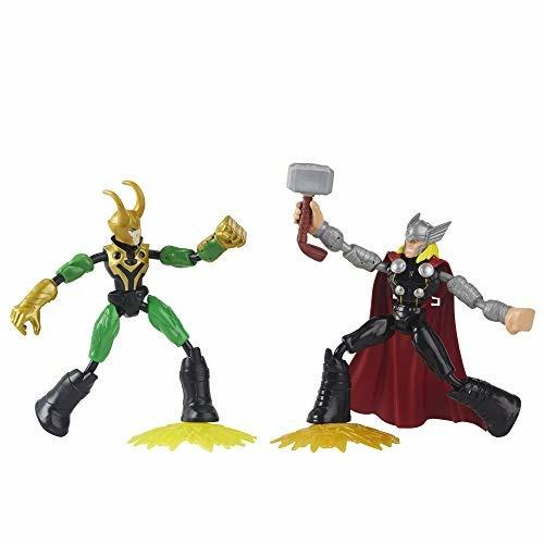 Avengers Bend And Flex Dual Pack Personaggi Snodabili. Thor Vs Loki - 5