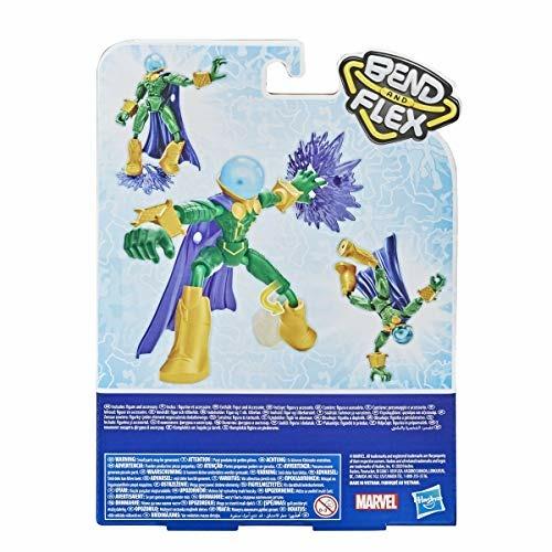 Spiderman Bend And Flex Figures. Personaggi Snodabili 15cm. Mysterio - 2