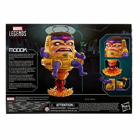 Hasbro Marvel Legends-Black Panther Series Avengers, Action Figure di M.O.D.O.K. - 3