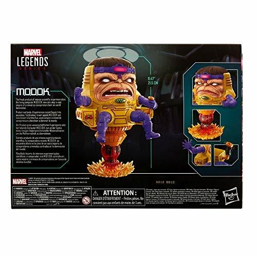 Hasbro Marvel Legends-Black Panther Series Avengers, Action Figure di M.O.D.O.K. - 3