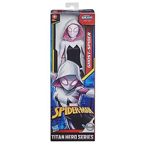 Marvel Figura Spiderman Web Warriors Titan con 5 Punti di articolazione 30 cm MOD. SDOS, Multicolore (Hasbro E8526) - 2