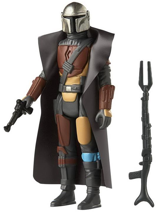 Hasbro Star Wars Retro Collection. The Mandalorian, action figure da collezione da 9,5 cm - 2