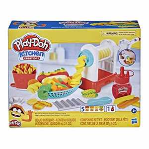 Giocattolo Play-Doh Kitchen Creations - Playset Patatine e Snack Hasbro