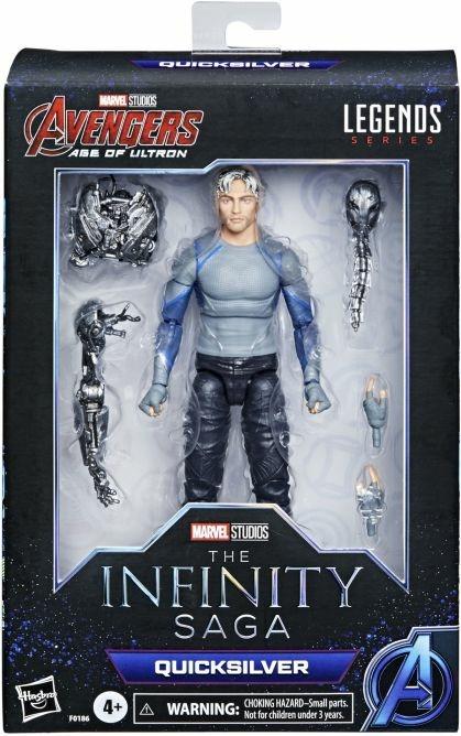 Hasbro Marvel Avengers Legends Series, Action Figure Giocattolo in Scala da 15 cm, Quicksilver