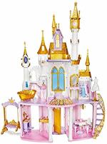 Hasbro Disney Princess - Il Castello dei Sogni, casa delle bambole con mobili e accessori