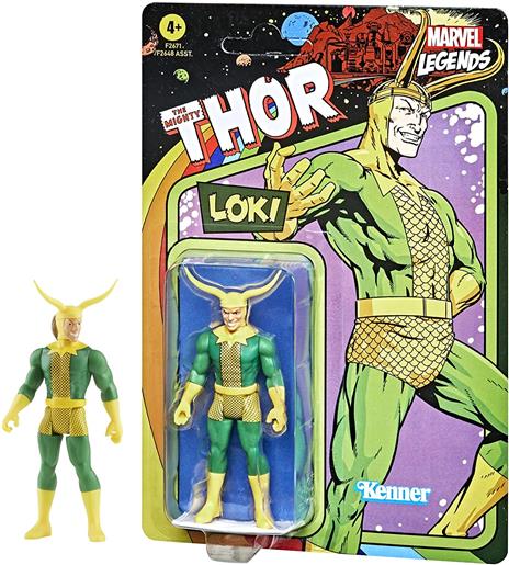 Marvel Legends The Mighty Thor Loki Figura 9cm Hasbro - 2