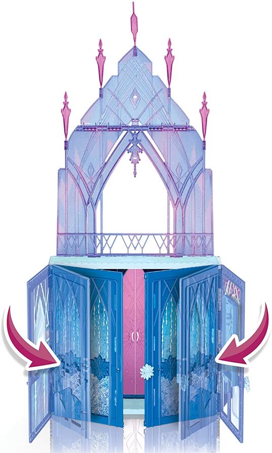 Hasbro Disney Frozen - Il Palazzo di Ghiaccio di Elsa richiudibile con  bambole di Elsa e Olaf, castello giocattolo pieghevole - Hasbro - Hasbro  Disney Princess - Bambole Fashion - Giocattoli