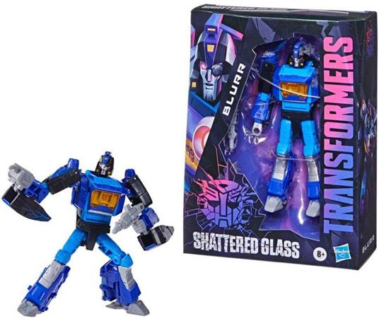 Transformers: Shattered Glass Deluxe Class Action Figure 2021 Blurr Exclusive 14 cm - 2