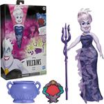 Hasbro Disney Princess Villains, Ursula, fashion doll con accessori e vestiti rimovibili