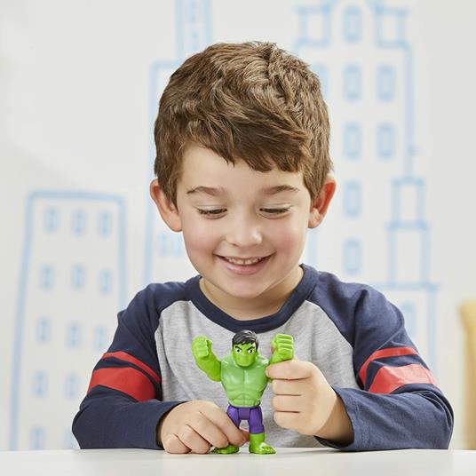 Hasbro Marvel Spidey e I Suoi Fantastici Amici - Hulk, action figure da 10 cm - 4