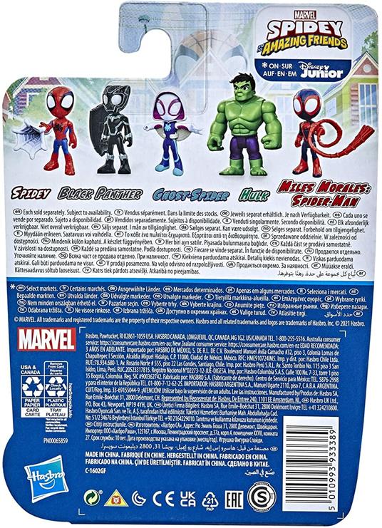 Hasbro Marvel Spidey e I Suoi Fantastici Amici - Hulk, action