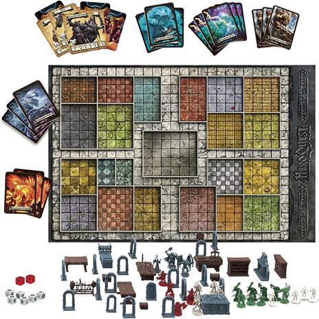 Avalon Hill - Heroquest, Gioco di Avventura Fantasy con Oltre 65 Miniature - 6