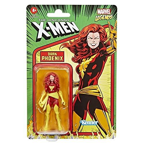 Hasbro Marvel Legends Series, Action Figure da 9,5 cm di Fenice Nera della Retro 375 Collection
