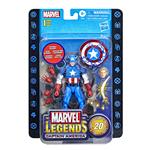 Hasbro Marvel Legends Series, 20th Anniversary Series 1 Capitan America, action figure da collezione da 15 cm