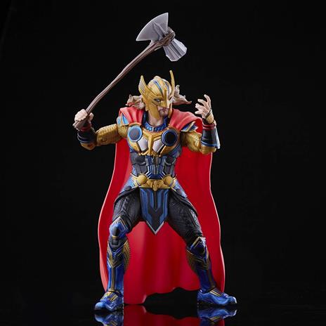 Hasbro Marvel Legends Series, Thor, action figure da 15 cm, ispirata al film Thor: Love and Thunder, include 3 accessori - 5