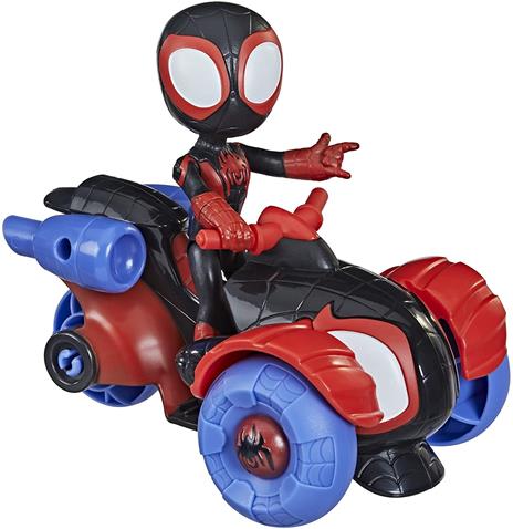 Marvel Spidey and His Amazing Friends Miles Morales Techno-Racer - 2