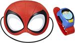Hasbro Marvel Spiderman. Spidey e i Suoi Fantastici Amici - Set con orologio Comm-link e maschera di Spidey