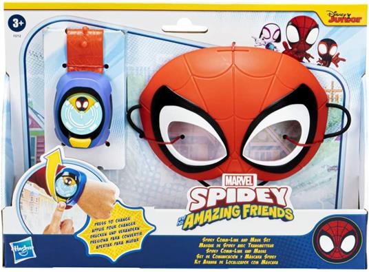 Hasbro Marvel Spiderman. Spidey e i Suoi Fantastici Amici - Set con orologio Comm-link e maschera di Spidey - 2