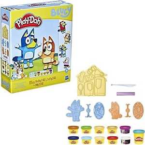 Giocattolo Play-Doh Playset Bluey  Bandit & Chilli Play-Doh