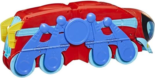 Hasbro Marvel Spidey e i Suoi Fantastici Amici - Quartier Generale Mobile, playset  2-in-1 con luci e suoni - 4