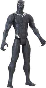 Giocattolo Hasbro Marvel Black Panther, Marvel Studios Legacy Collection, Titan Hero Series, action figure di Black Panther Hasbro